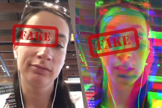 Instagram Filter Fake